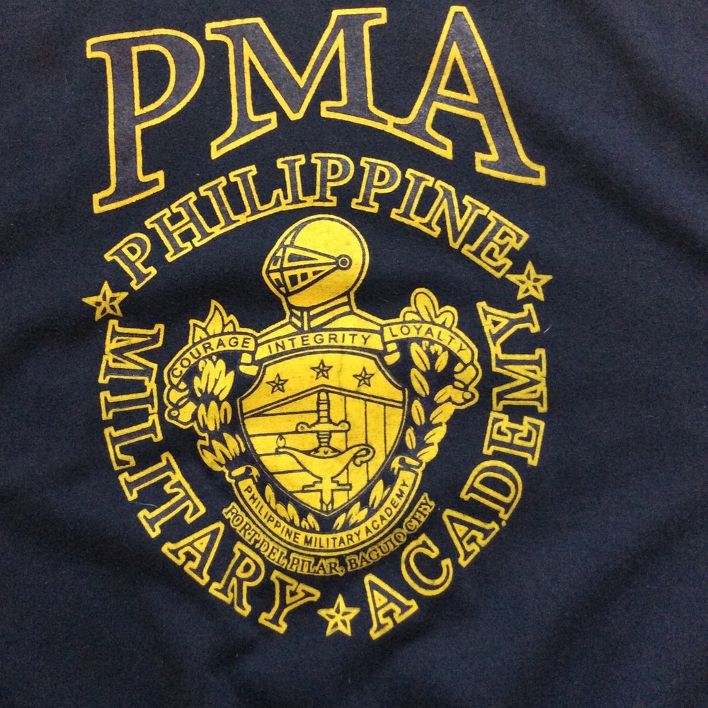 VTG PHILLIPINES MILITARY ACADEMY TEE SHIRT
